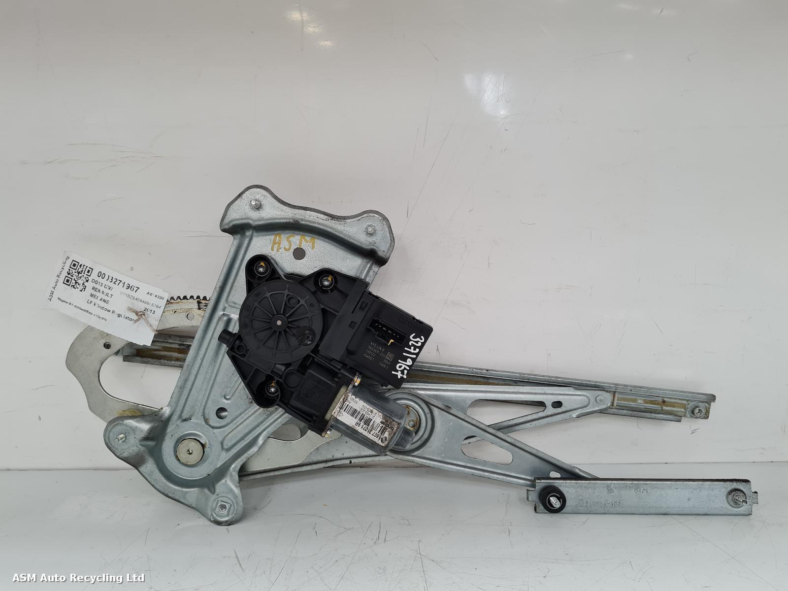 View Auto part LF Window Regulator Renault Megane 2013