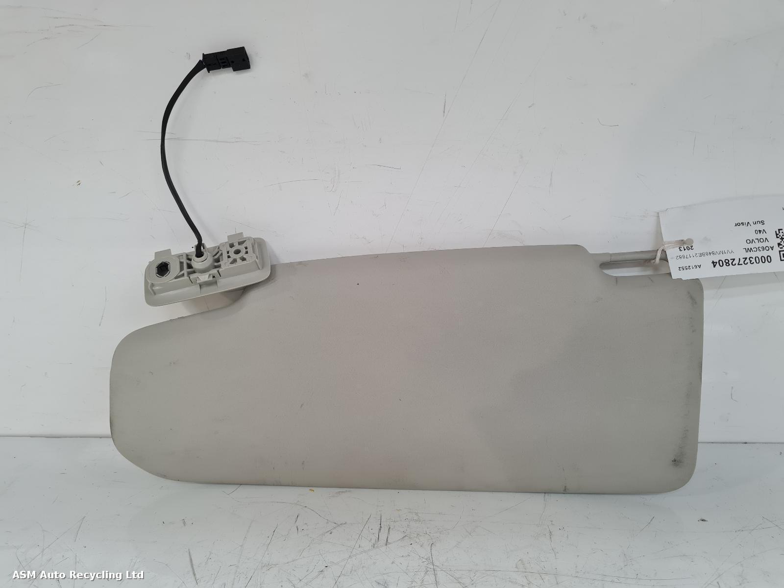 View Auto part Sun visor Volvo V40 2013