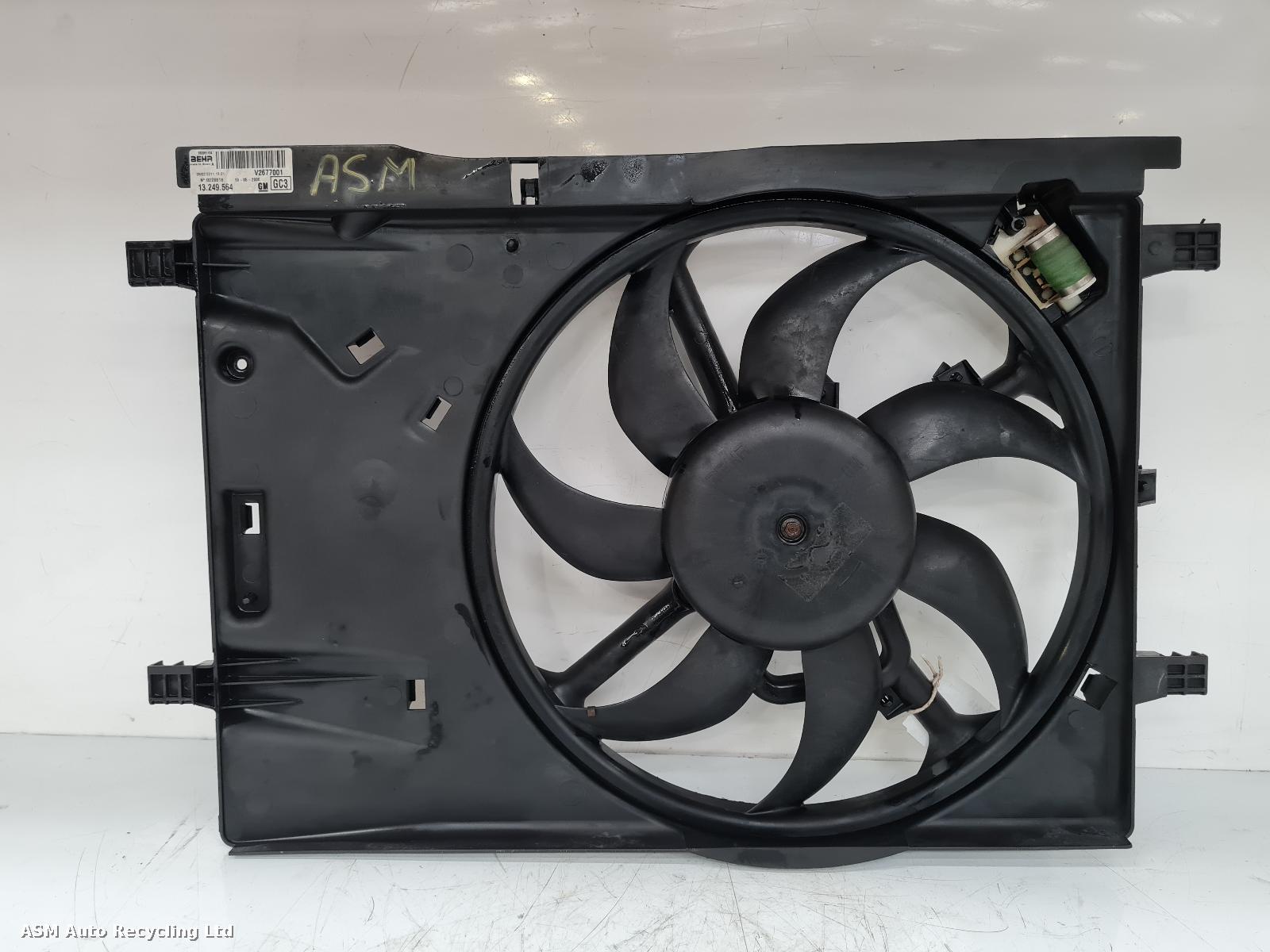 View Auto part Engine Cooling Motor Vauxhall Corsa 2011