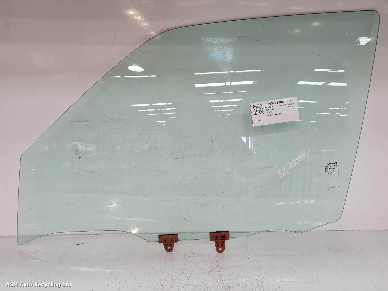 View Auto part LF Door Window Nissan Juke 2014