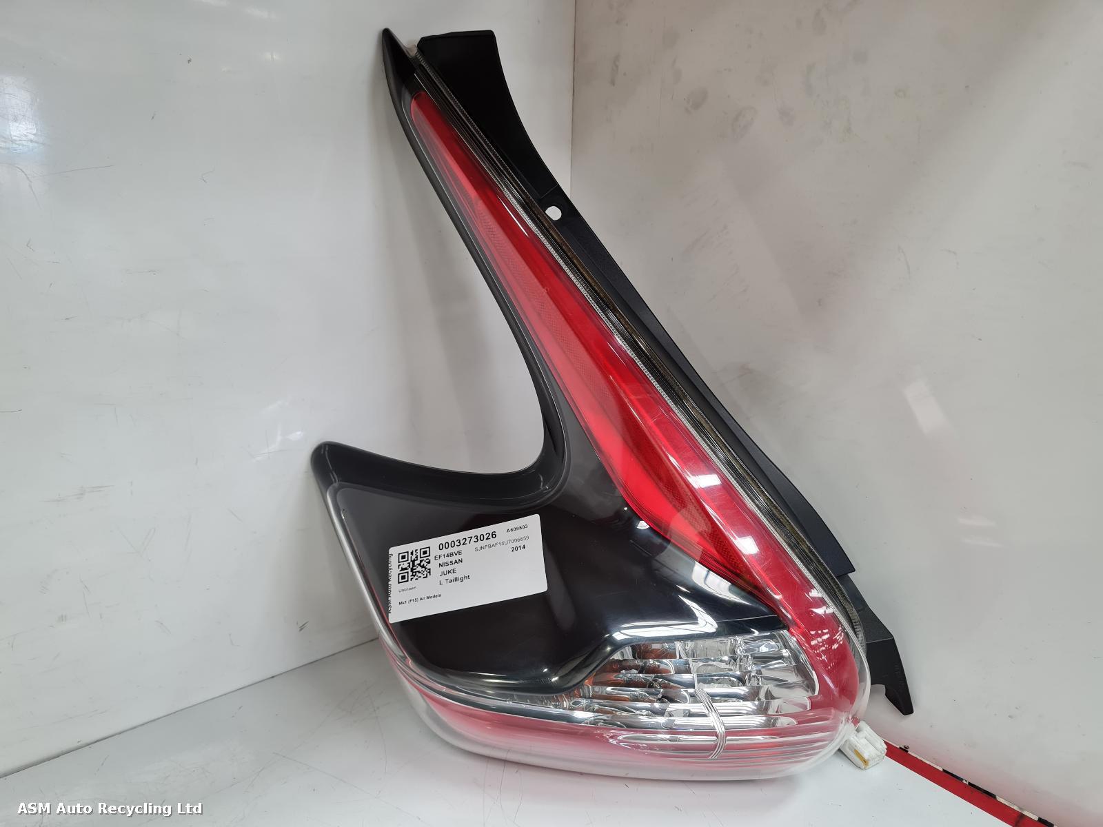 View Auto part L Taillight Nissan Juke 2014