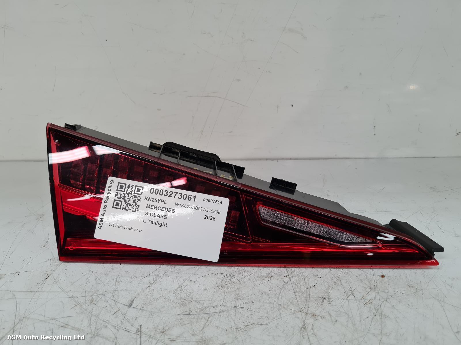View Auto part L Taillight Mercedes S Class 2025