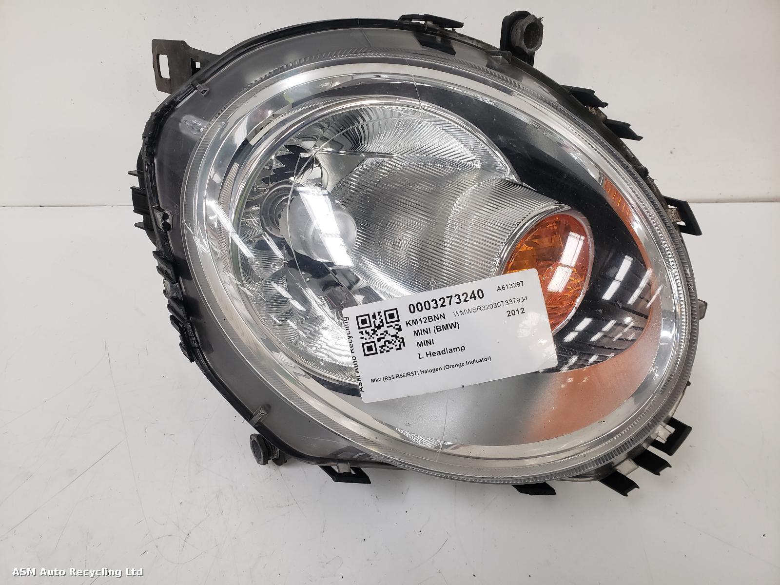 View Auto part L Headlamp Mini (bmw) Mini 2012