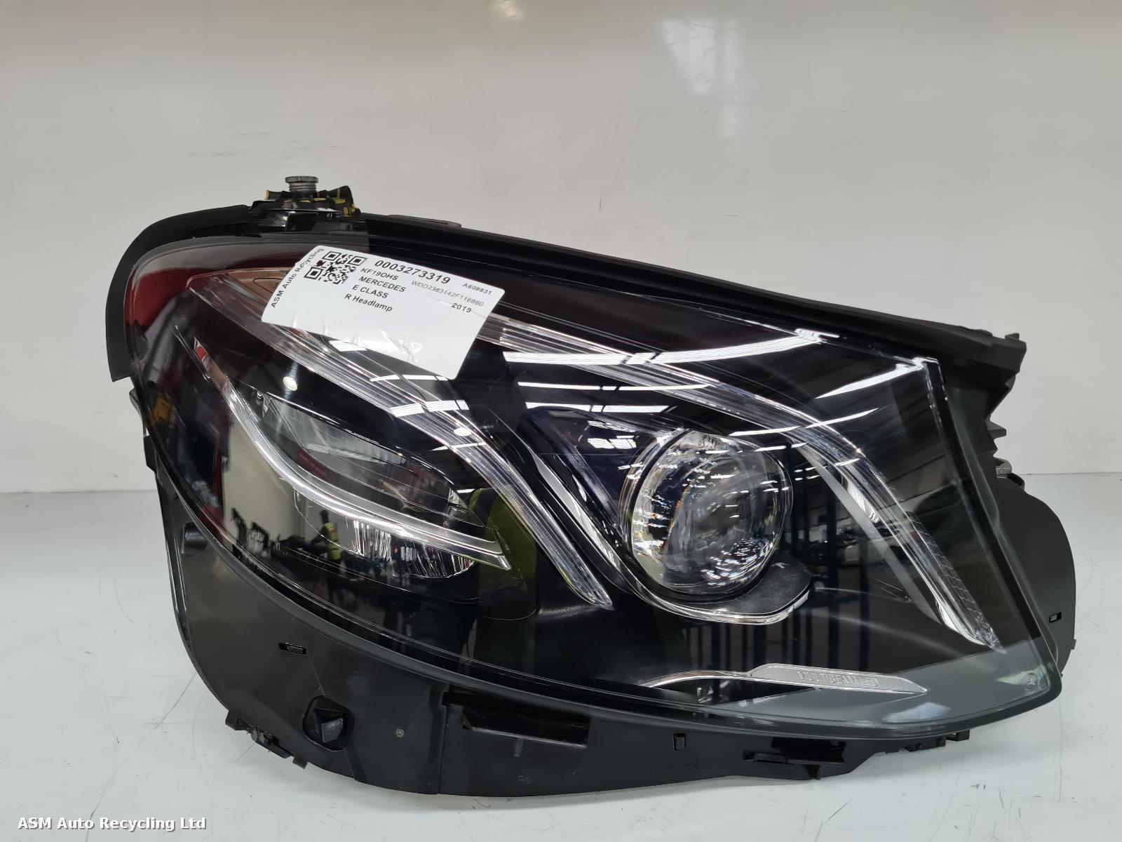 View Auto part R Headlamp Mercedes E Class 2019