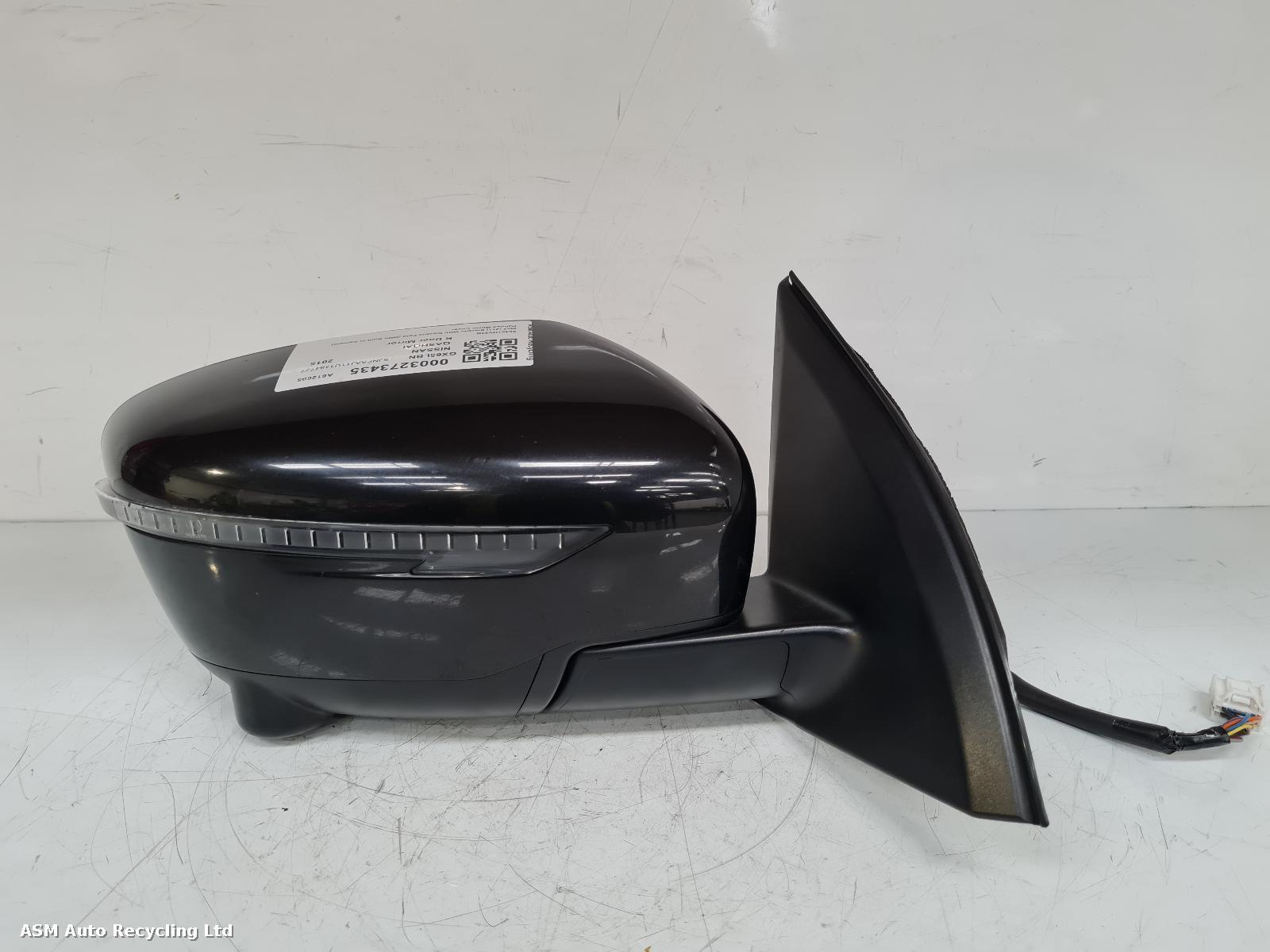 View Auto part R Door Mirror Nissan Qashqai 2015