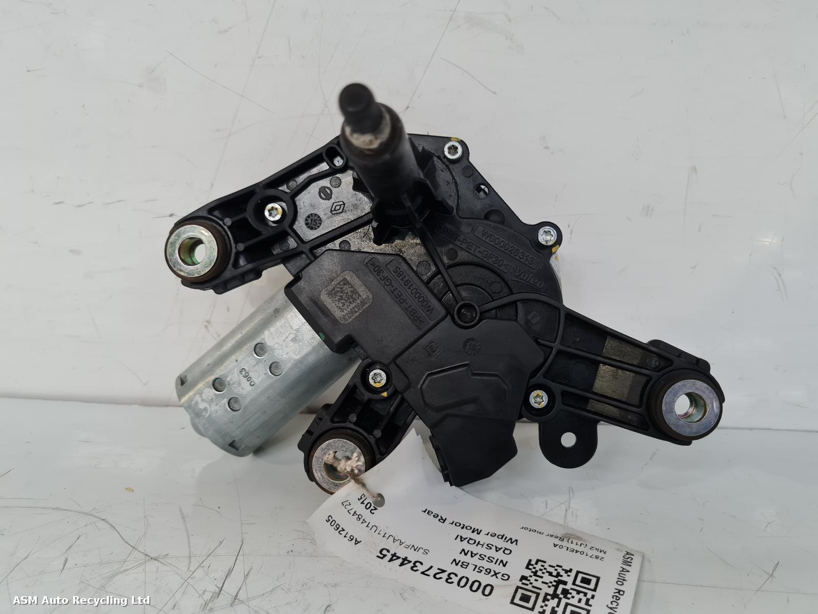View Auto part Wiper Motor Rear Nissan Qashqai 2015