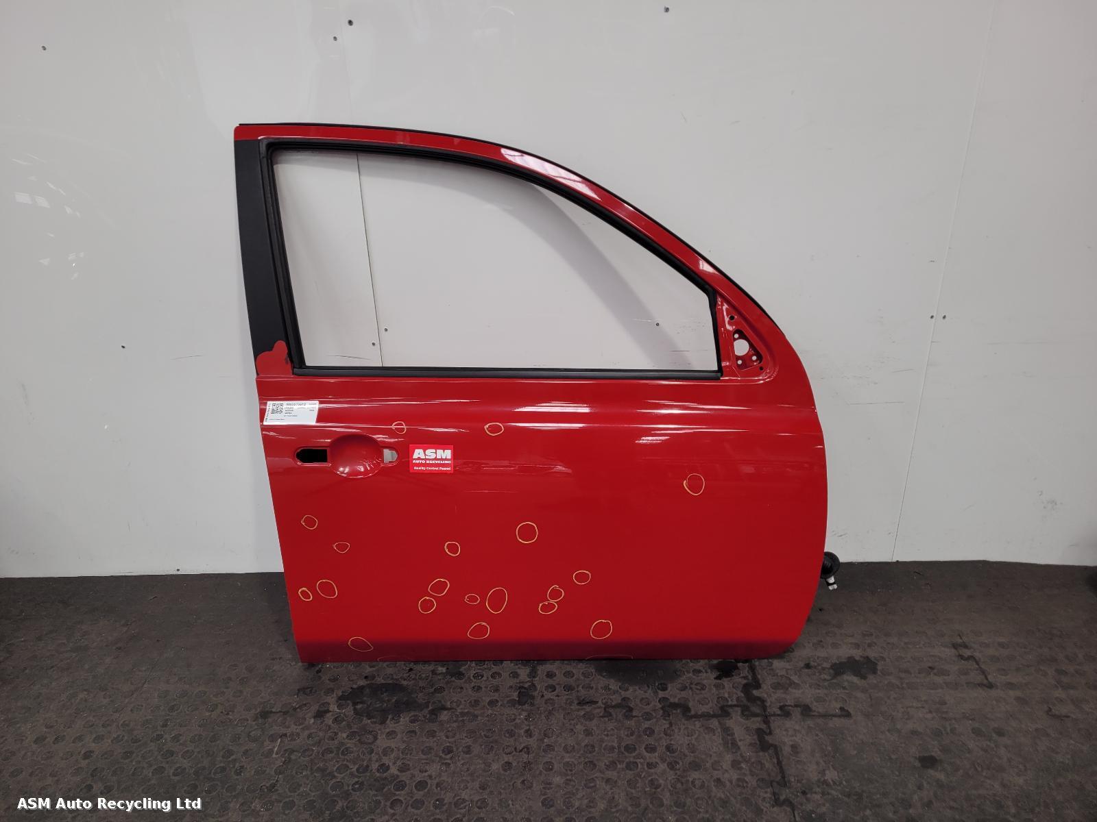 View Auto part R Front Door Nissan Micra 2009