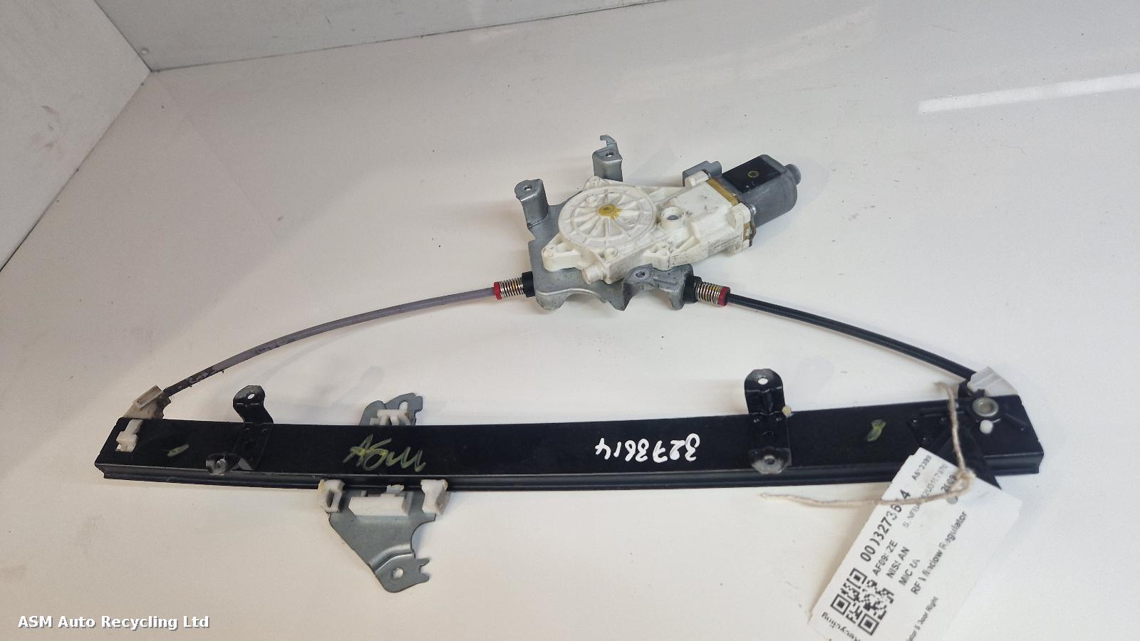 View Auto part RF Window Regulator Nissan Micra 2009