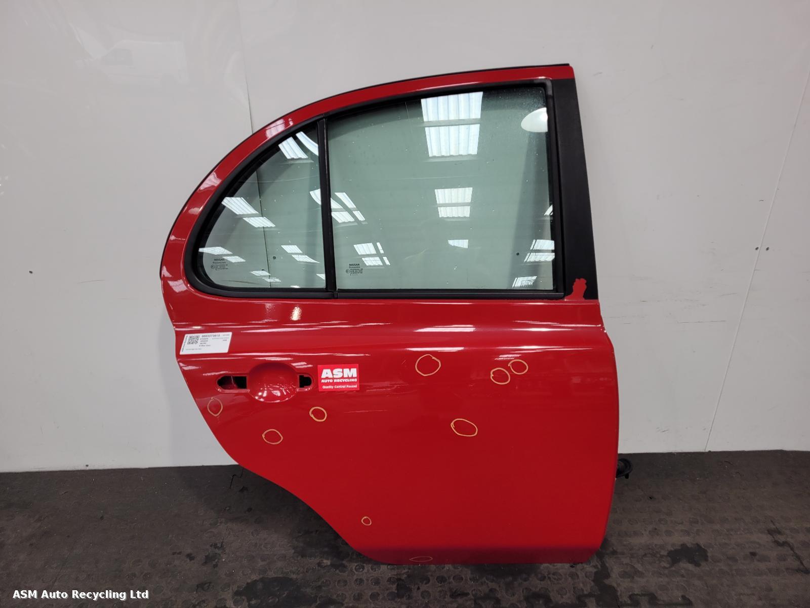 View Auto part R Rear Door Nissan Micra 2009