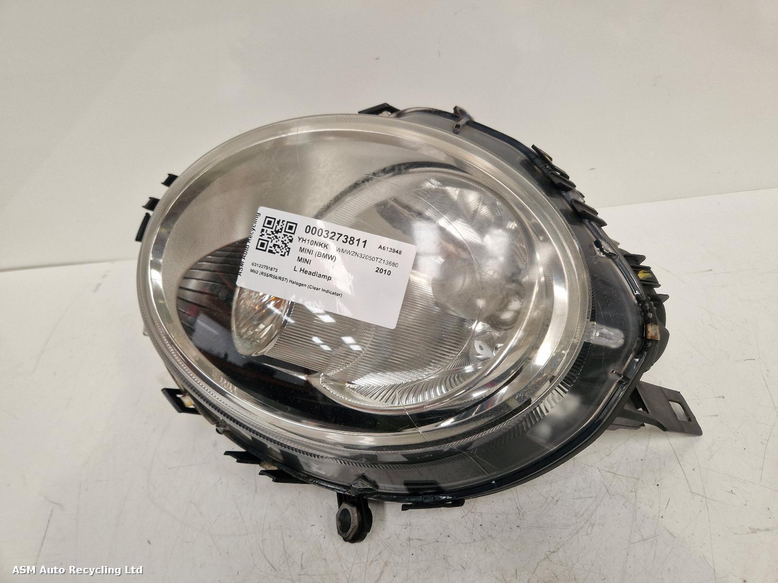 View Auto part L Headlamp Mini (bmw) Mini 2010