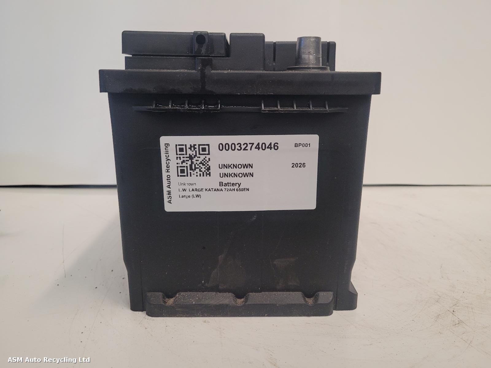 View Auto part Battery Unknown Unknown 2026