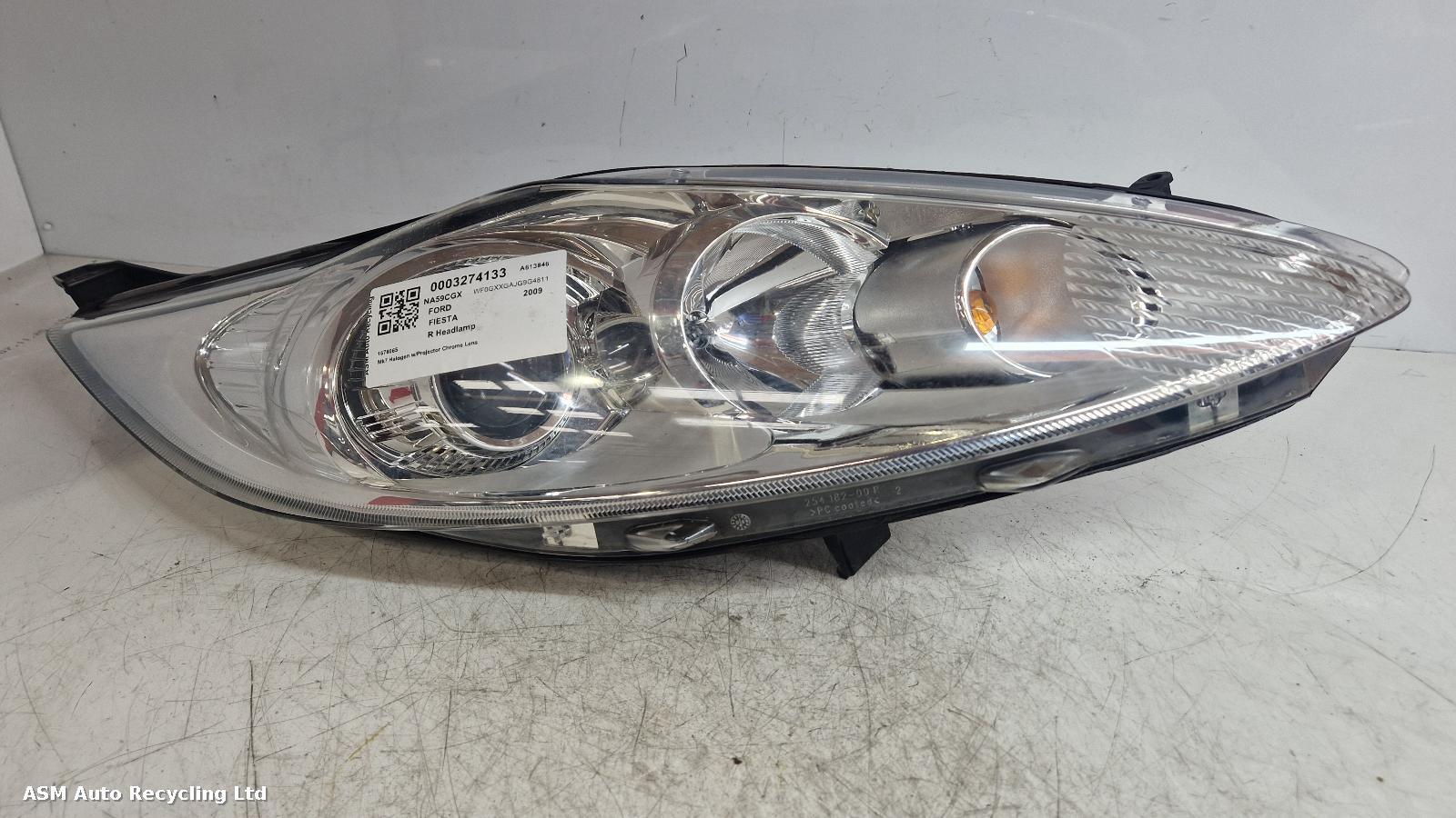 View Auto part R Headlamp Ford Fiesta 2009