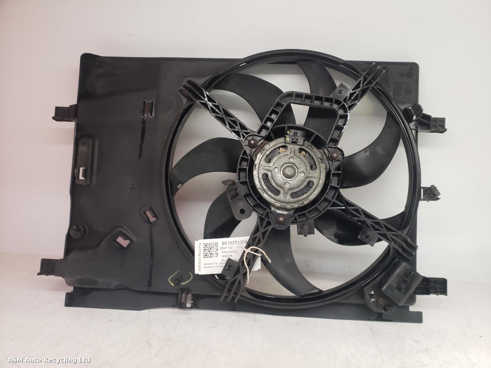 View Auto part Engine Cooling Motor Vauxhall Corsa 2011