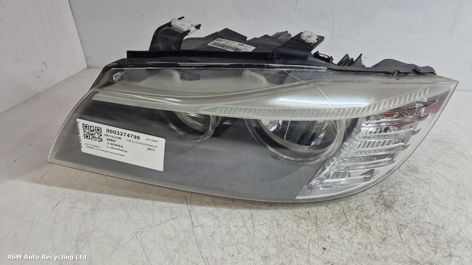 View Auto part L Headlamp Bmw 3 Series 2011