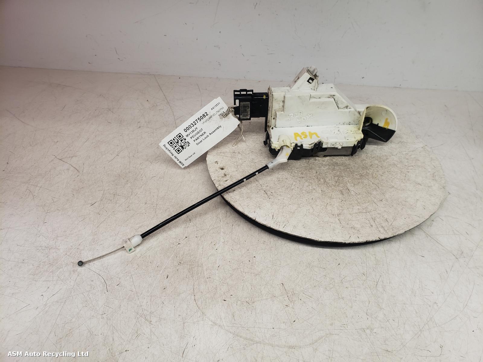 View Auto part Door Lock Assembly Peugeot Partner 2013
