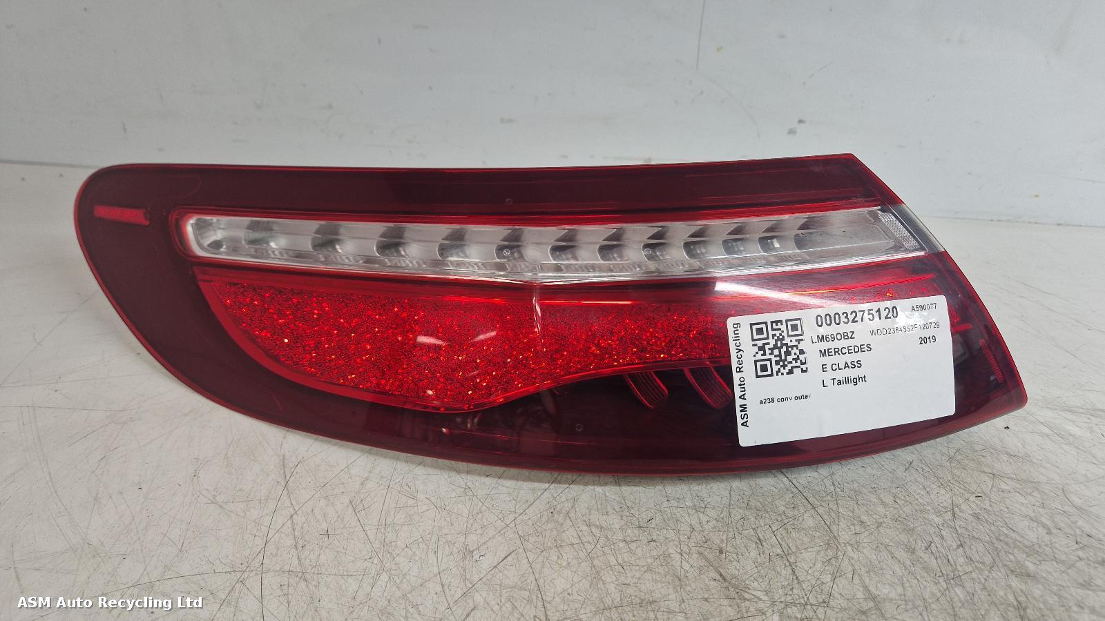 View Auto part L Taillight Mercedes E Class 2019