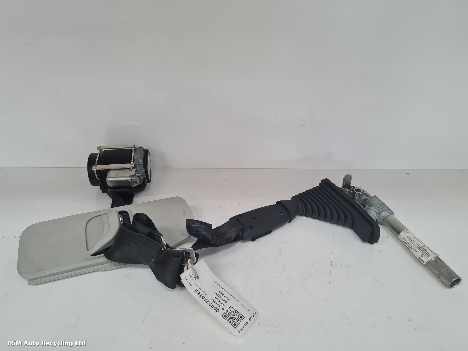 View Auto part Seat Belt Nissan Qashqai 2012