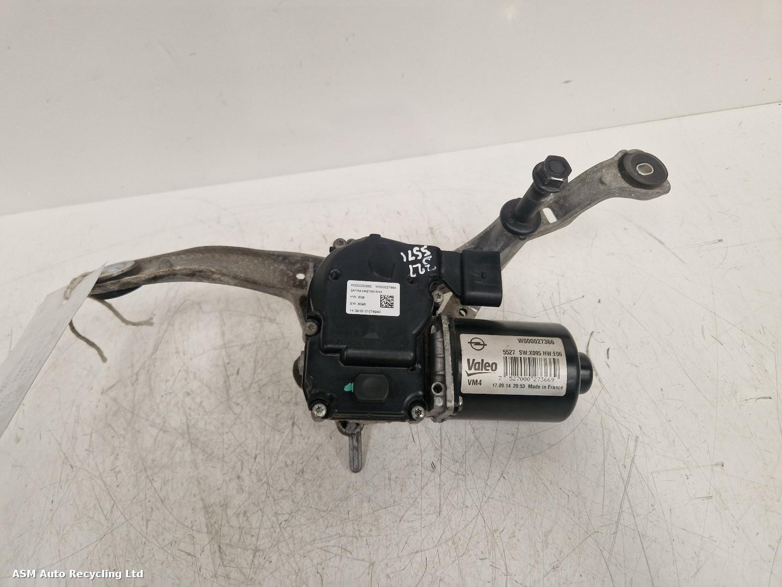 View Auto part Wiper Motor Front Vauxhall Zafira 2015