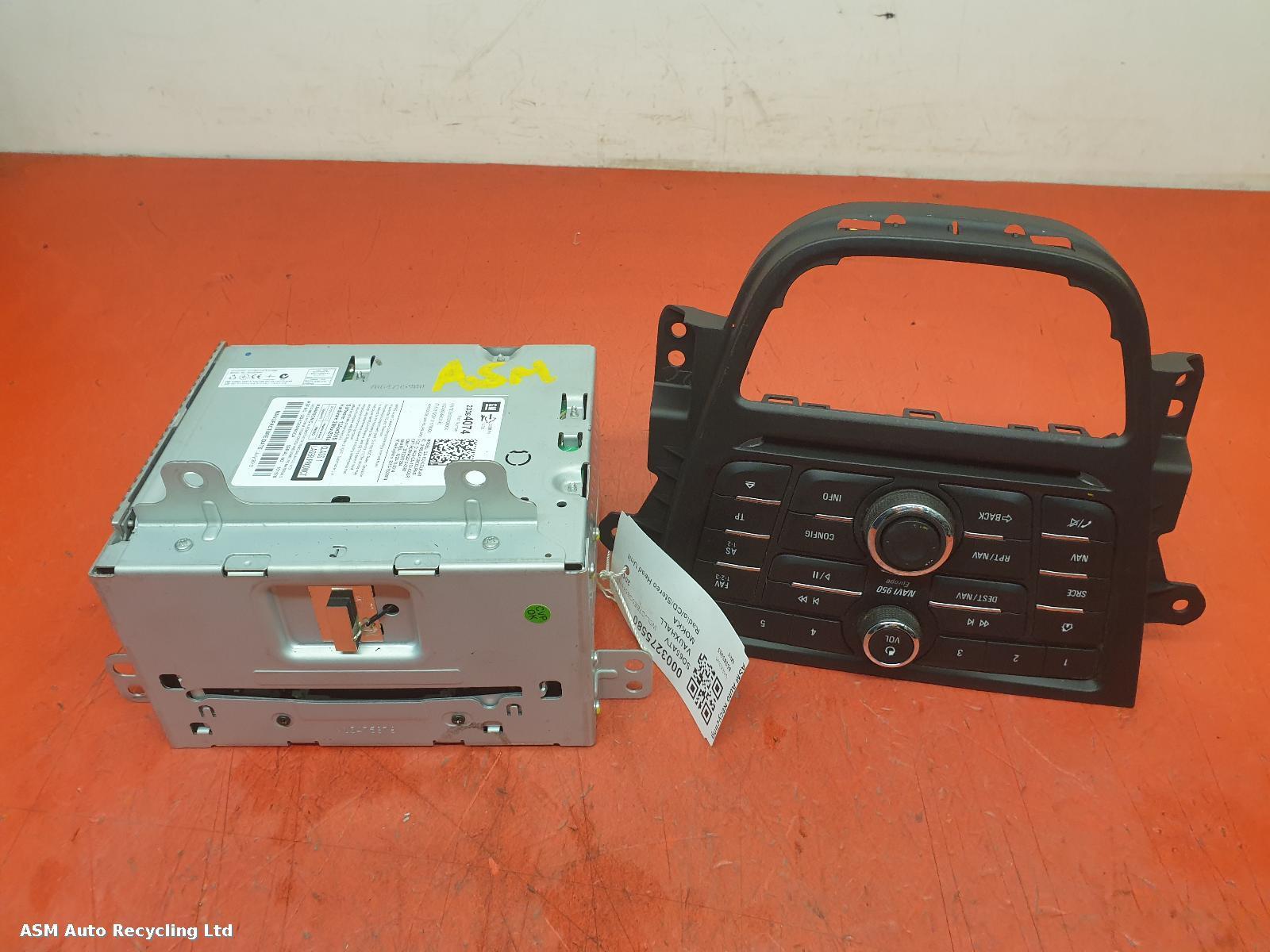 View Auto part A/V Equipment Vauxhall Mokka 2015