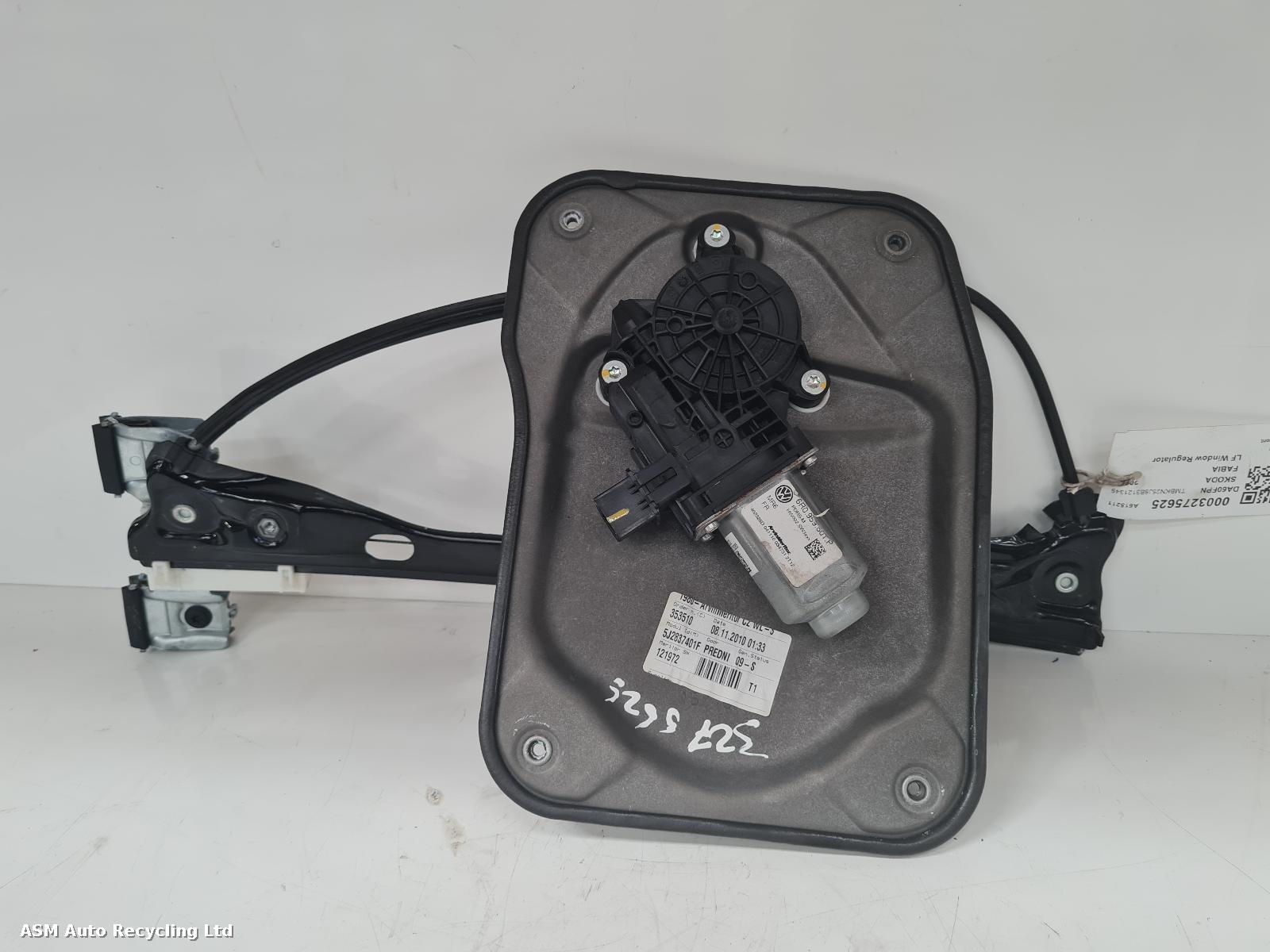 View Auto part LF Window Regulator Skoda Fabia 2010