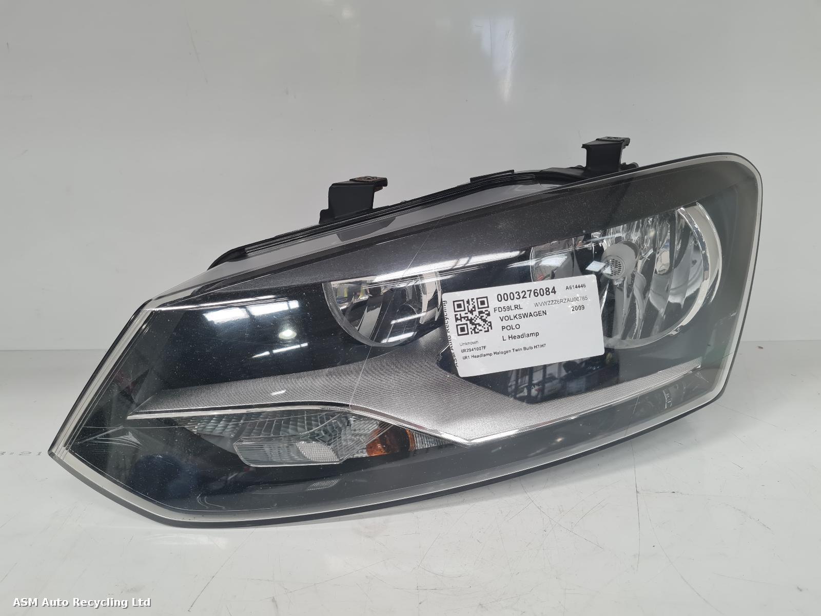 View Auto part L Headlamp Volkswagen Polo 2009