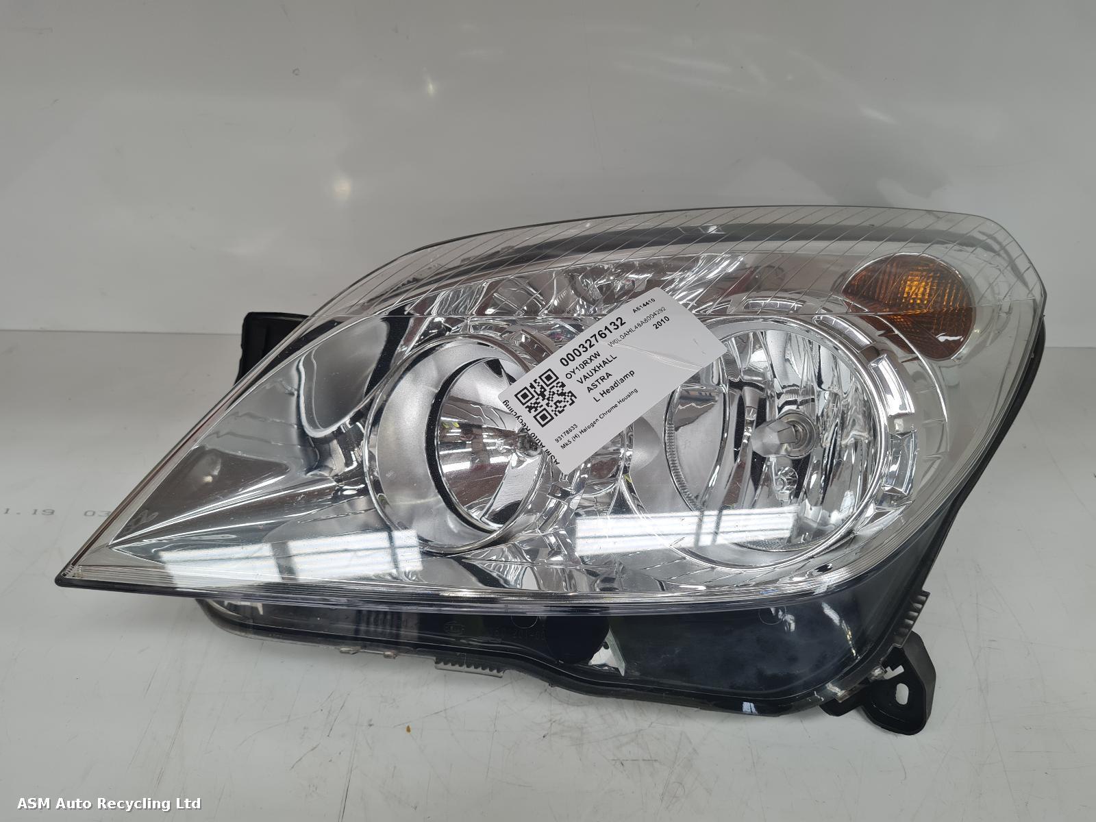 View Auto part L Headlamp Vauxhall Astra 2010