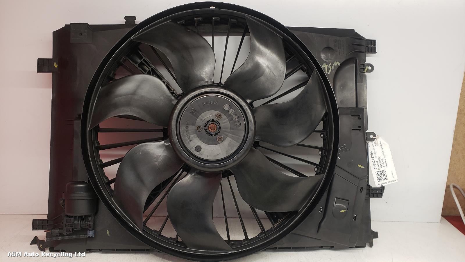 View Auto part Engine Cooling Motor Mercedes C Class 2009