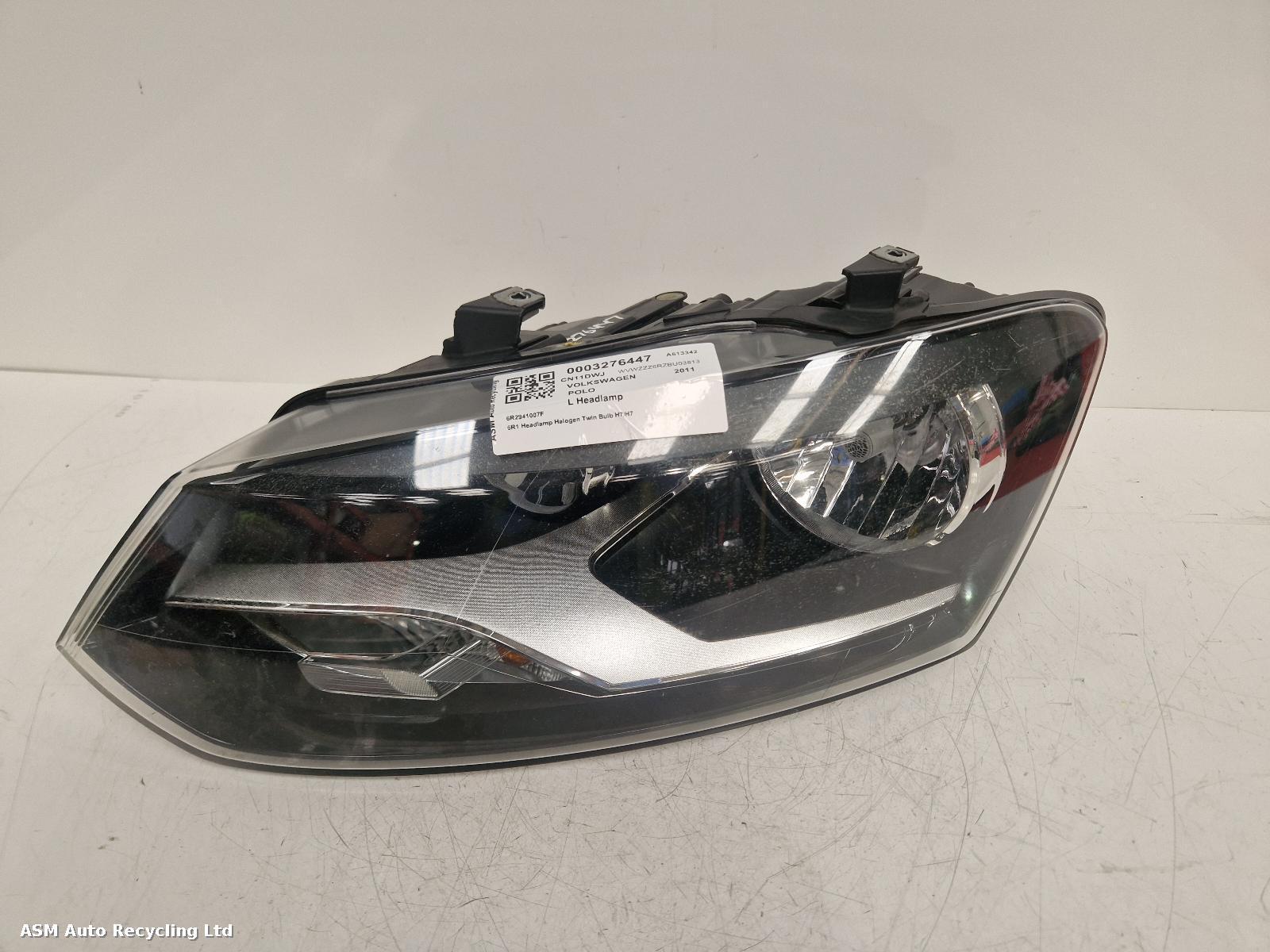 View Auto part L Headlamp Volkswagen Polo 2011