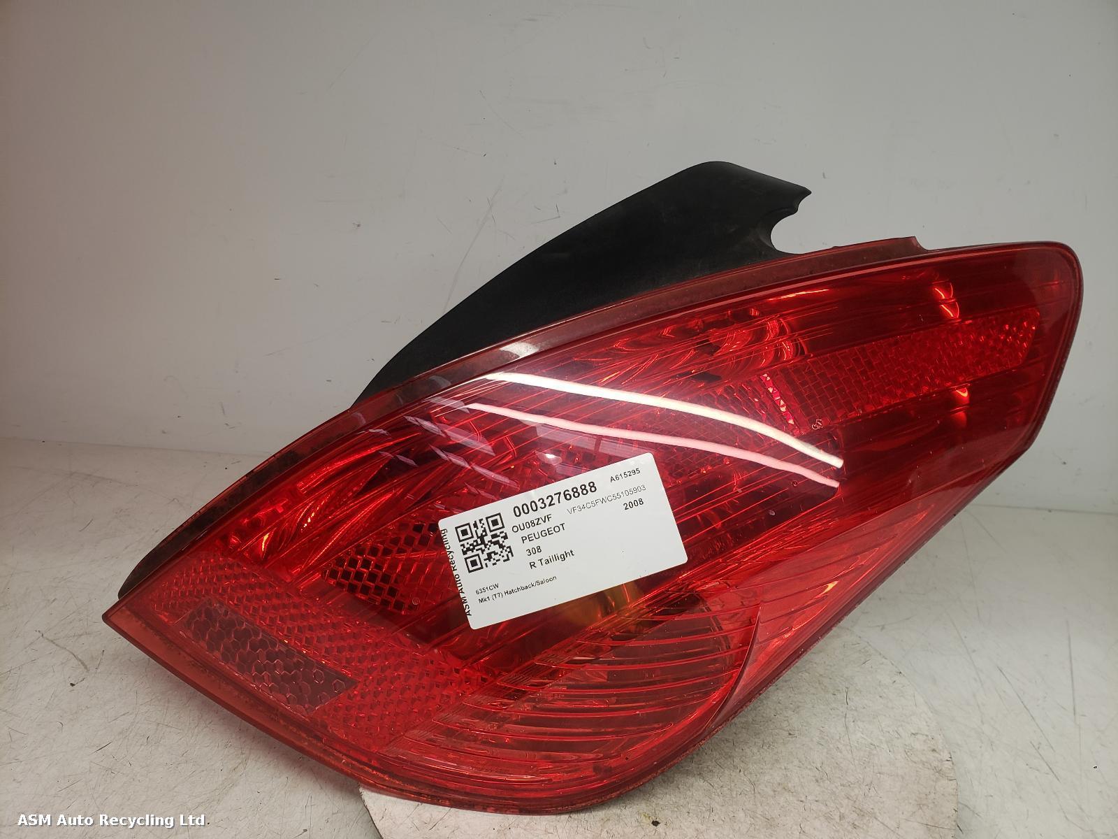 View Auto part R Taillight Peugeot 308 2008