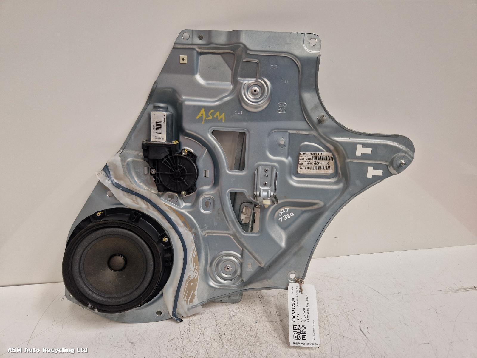 View Auto part RR Window Regulator Kia Sportage 2011
