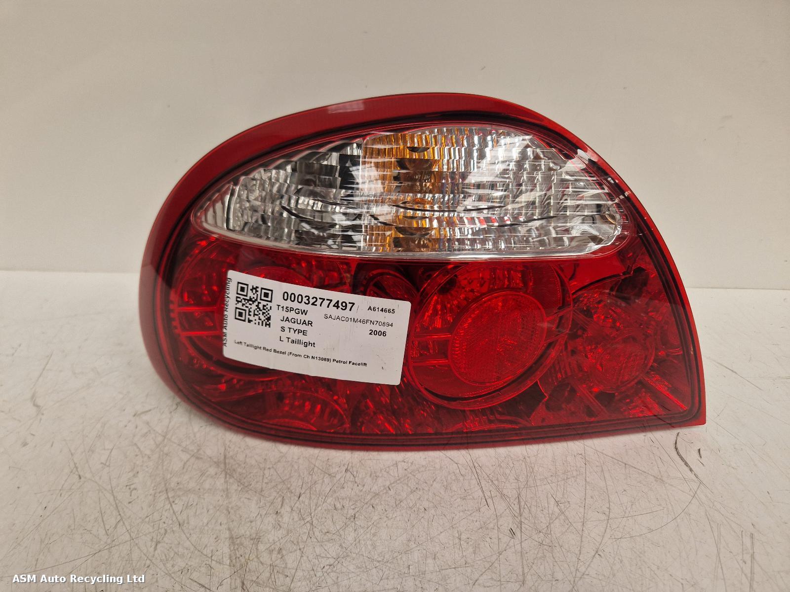 View Auto part L Taillight Jaguar S Type 2006