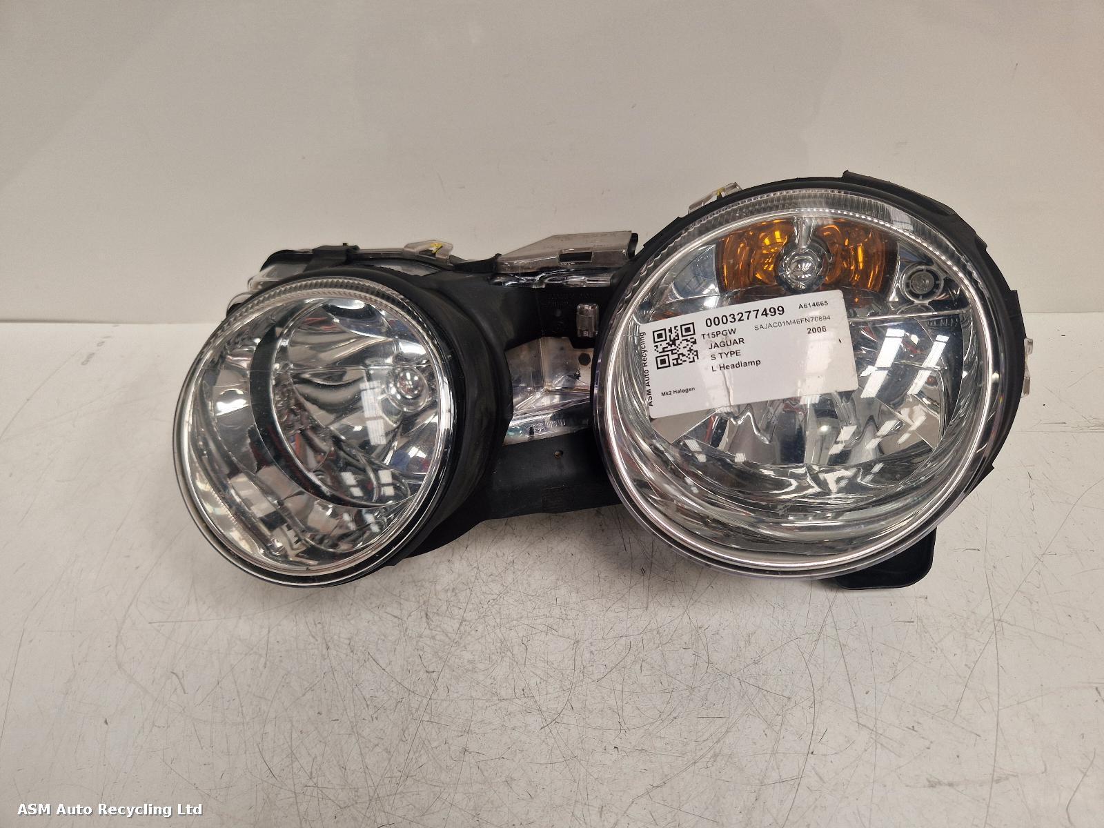 View Auto part L Headlamp Jaguar S Type 2006