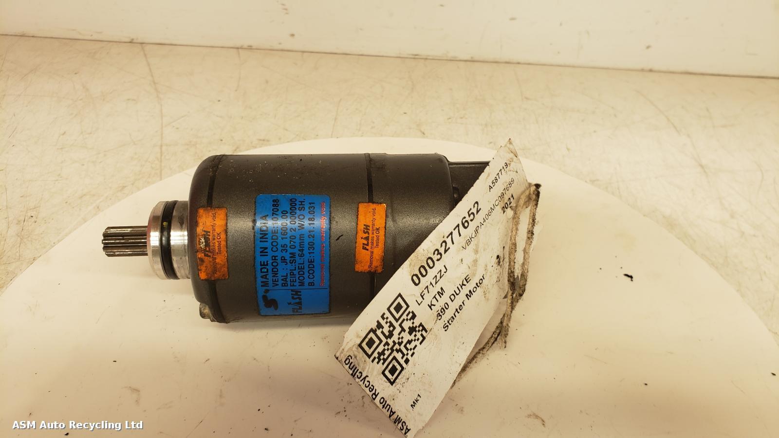 View Auto part Starter Motor Ktm 390 Duke 2021