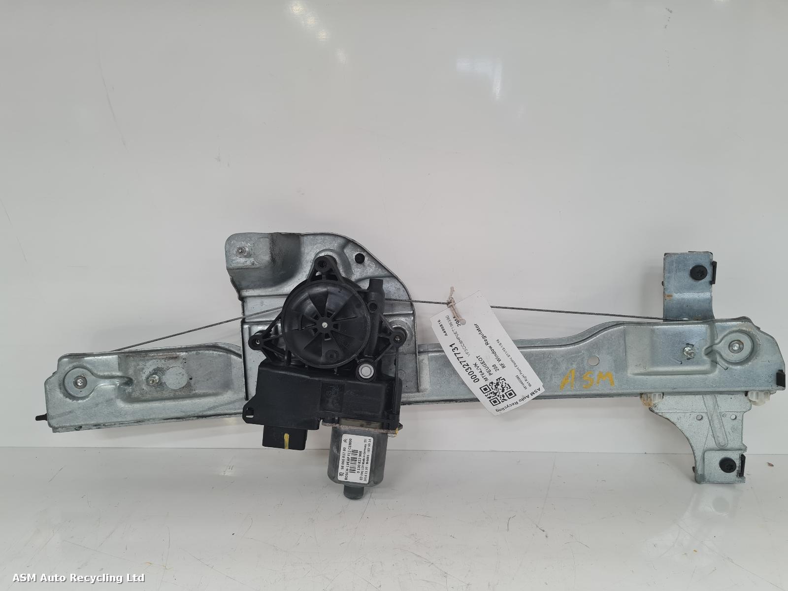 View Auto part RF Window Regulator Peugeot 208 2015