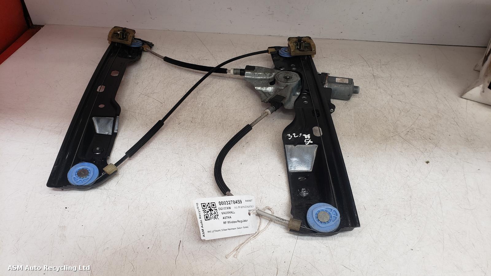 View Auto part RF Window Regulator Vauxhall Astra 2013