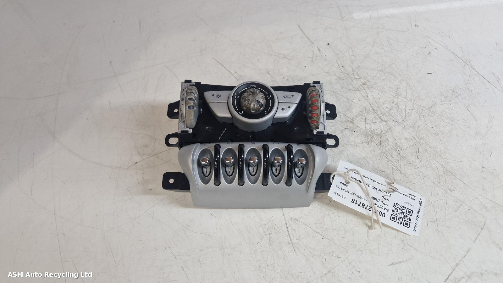 View Auto part Heater/AC Controller Mini (bmw) Mini 2008