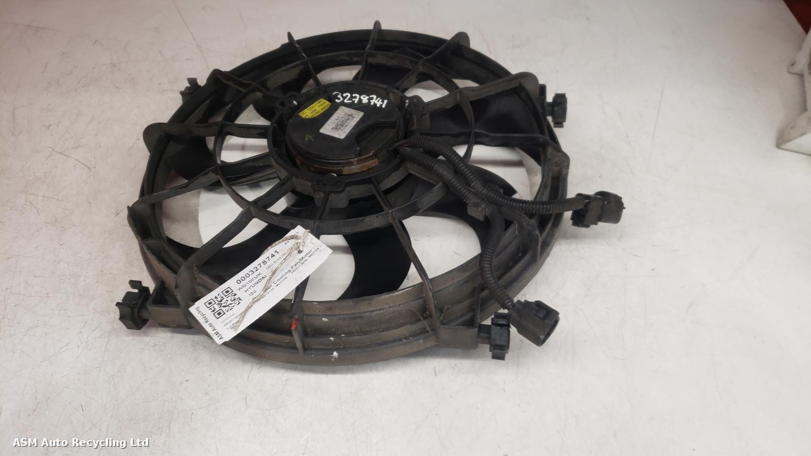 View Auto part Engine Cooling Motor Hyundai I20 2010