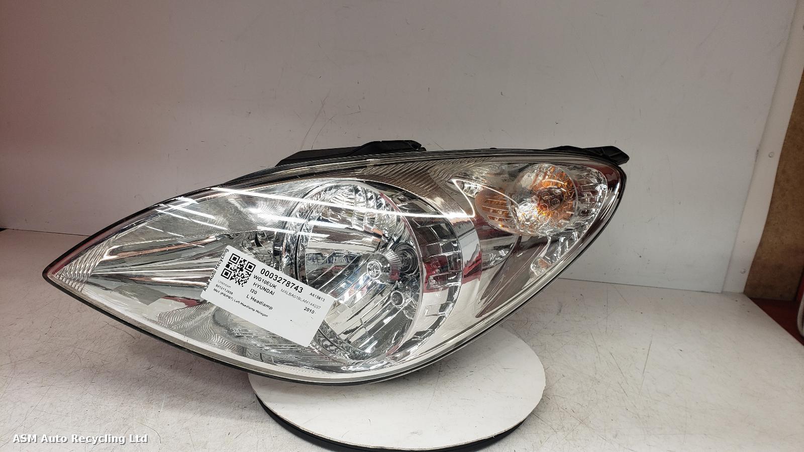 View Auto part L Headlamp Hyundai I20 2010