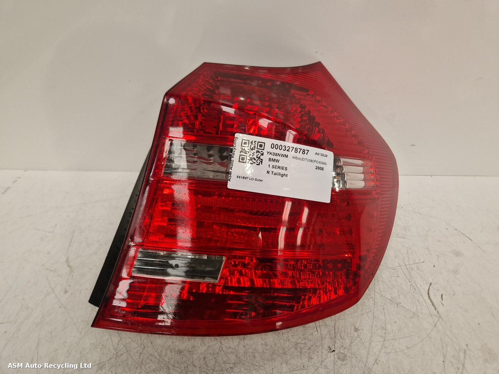View Auto part R Taillight Bmw 1 Series 2008