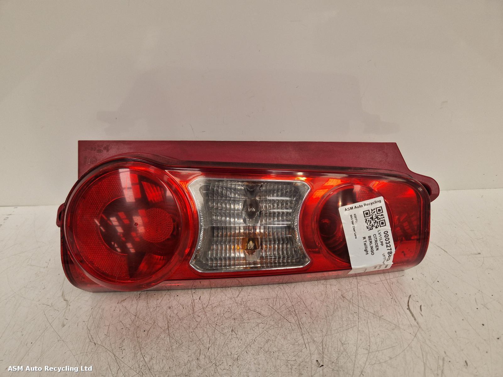 View Auto part R Taillight Citroen Berlingo 2011