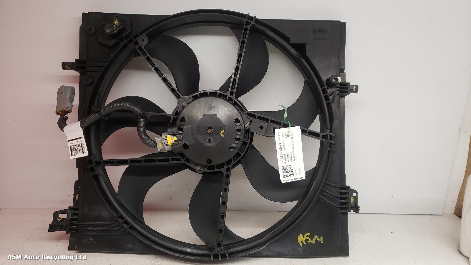 View Auto part Engine Cooling Motor Nissan Qashqai 2014