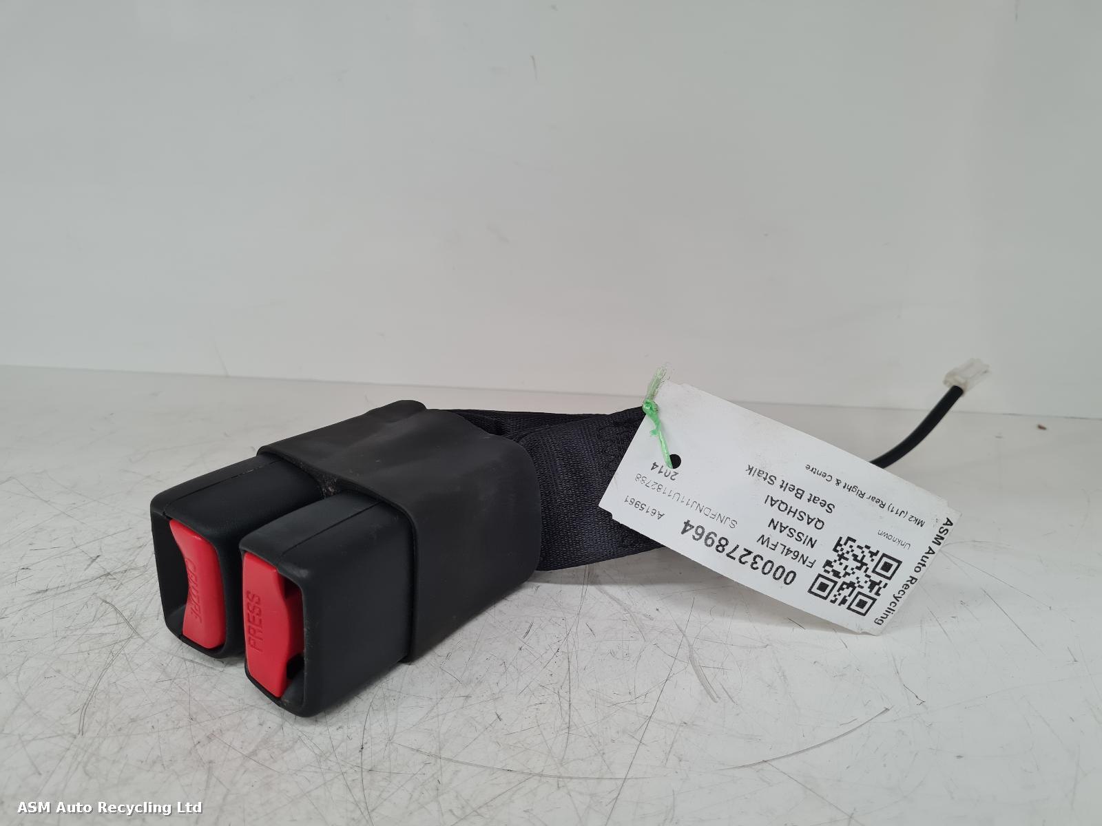 View Auto part Seat Belt Nissan Qashqai 2014