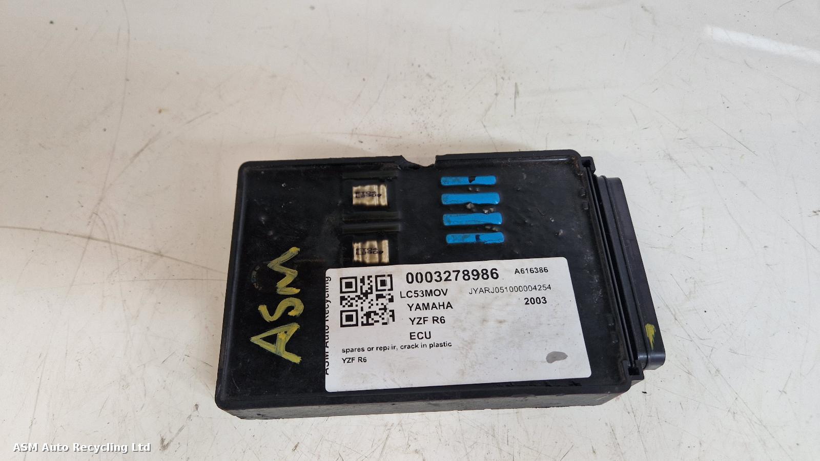 View Auto part ECU Yamaha Yzf R6 2003