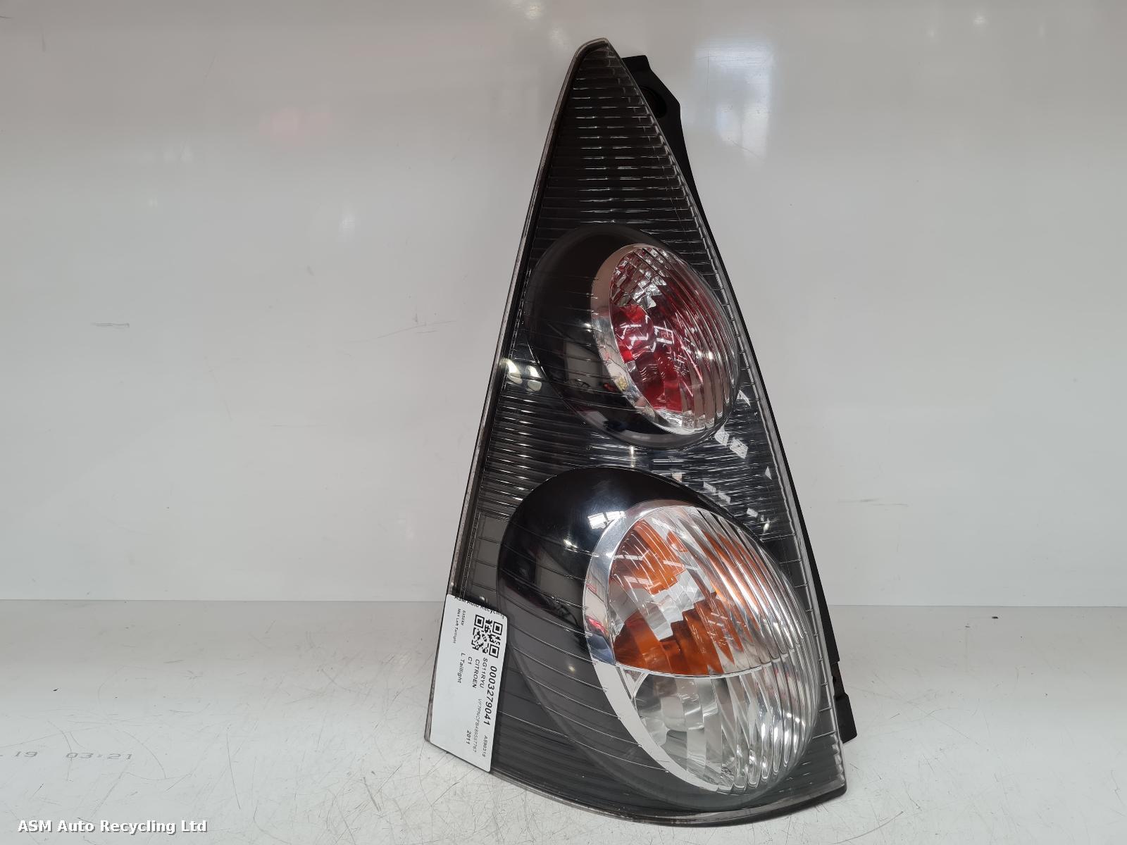 View Auto part L Taillight Citroen C1 2011