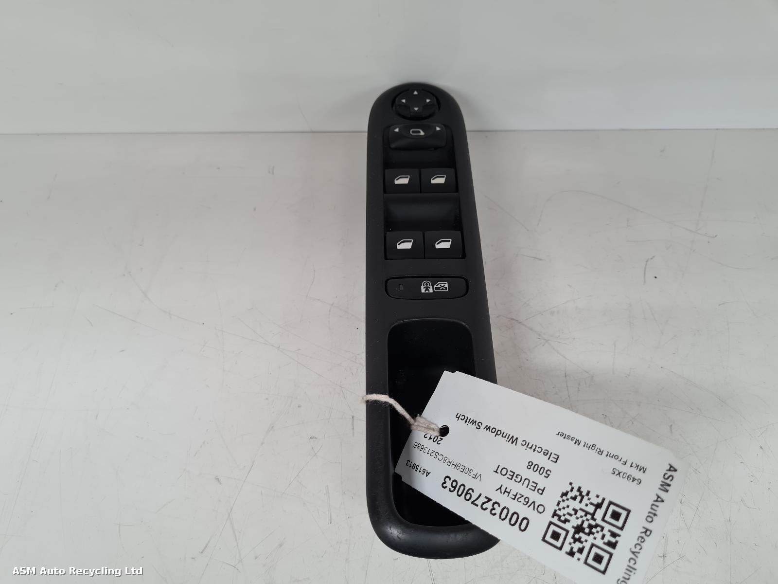 View Auto part Elect. Window Switch Peugeot 5008 2012