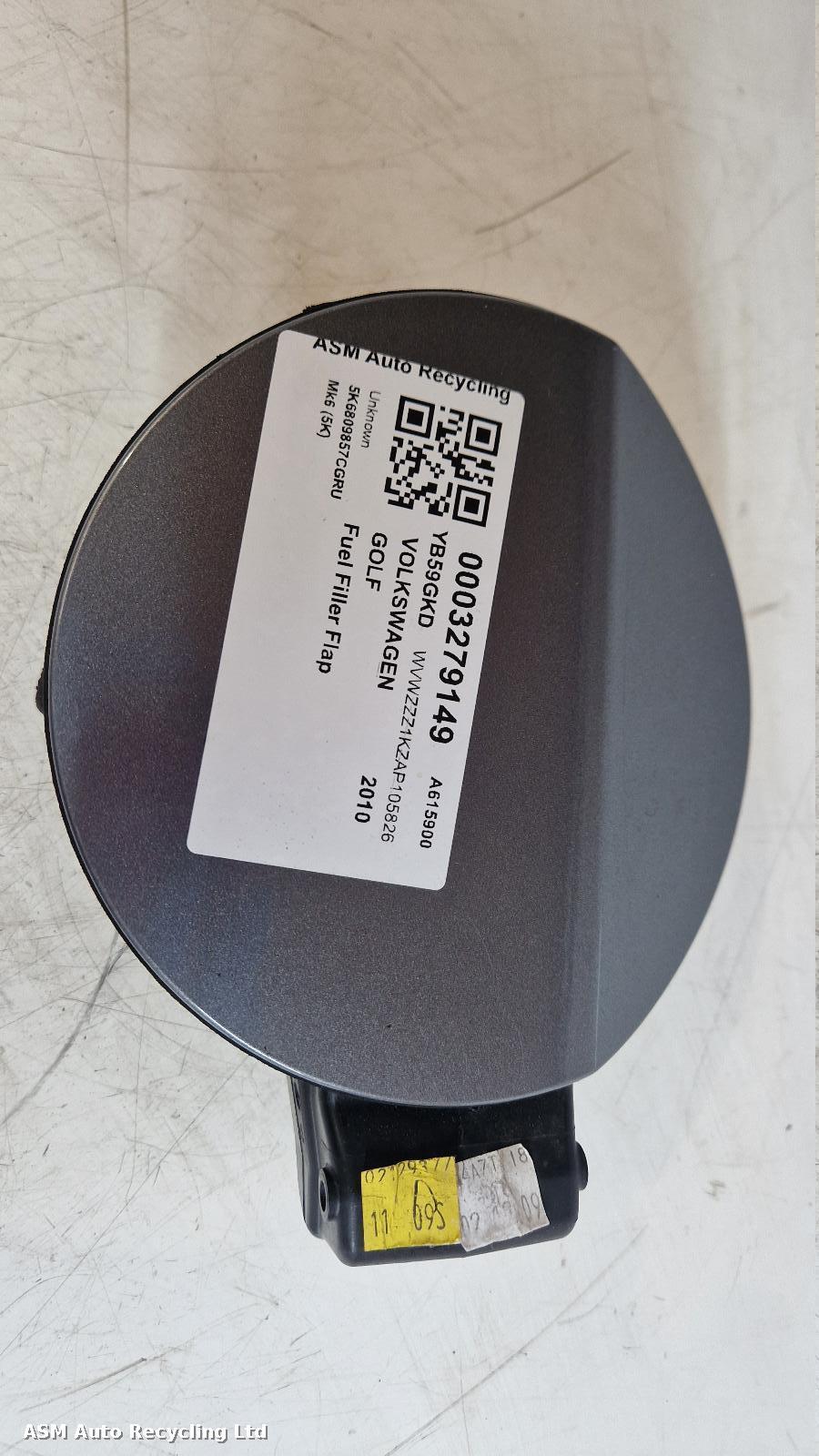 View Auto part Fuel Filler Flap Volkswagen Golf 2010