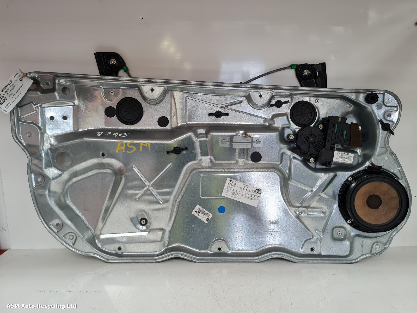 View Auto part LF Window Regulator Volkswagen Polo 2005