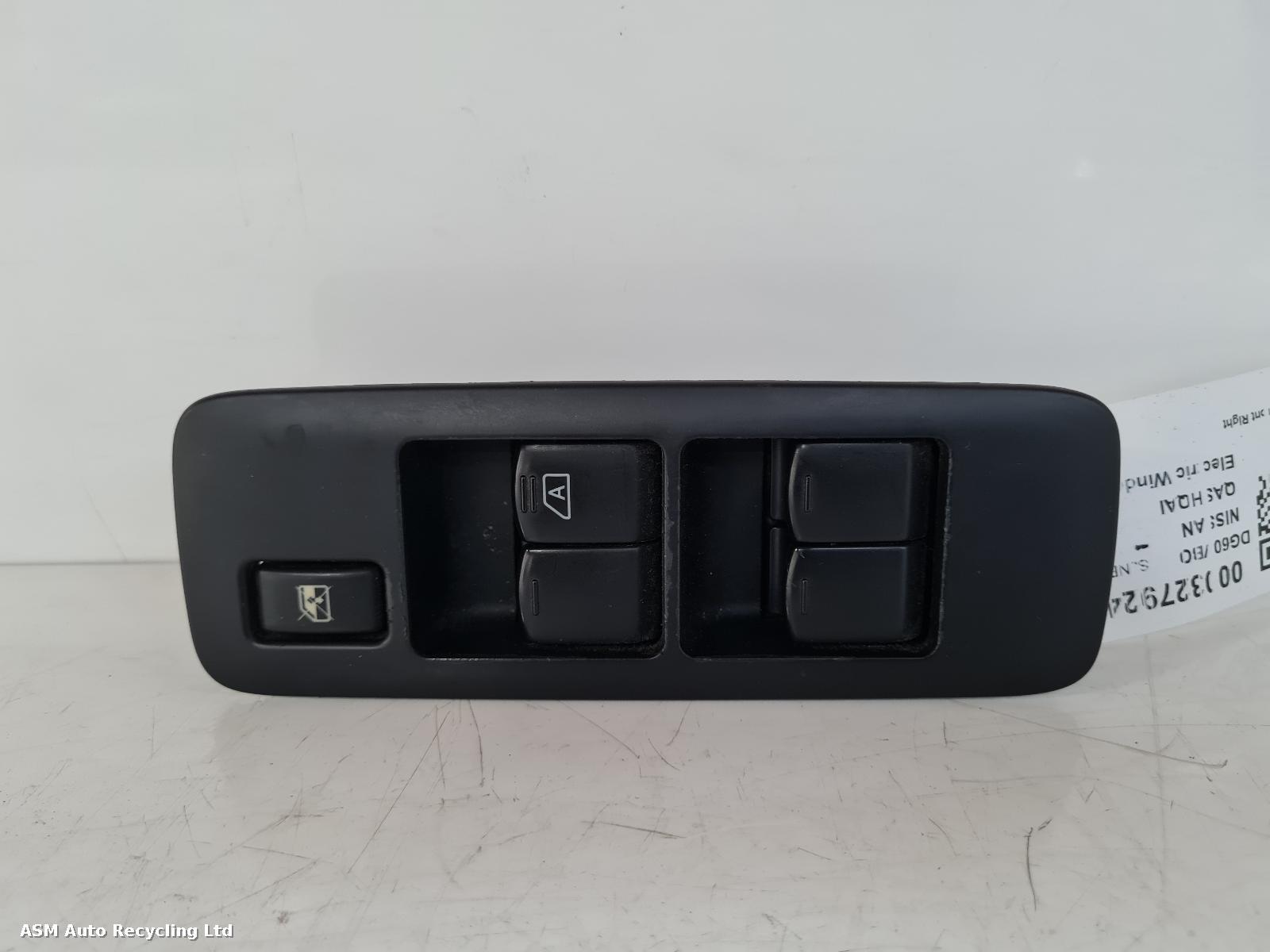 View Auto part Elect. Window Switch Nissan Qashqai 2010