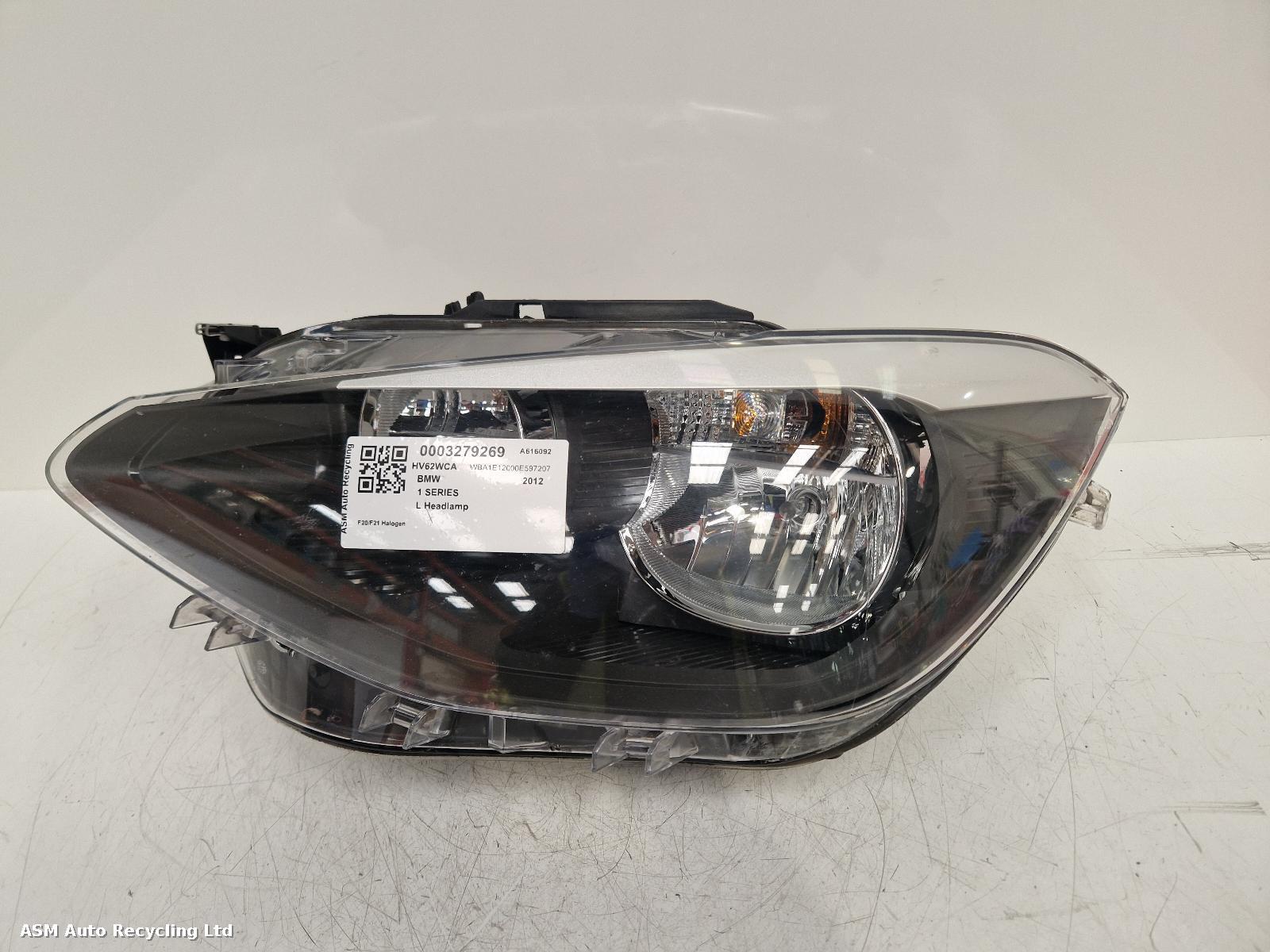 View Auto part L Headlamp Bmw 1 Series 2012