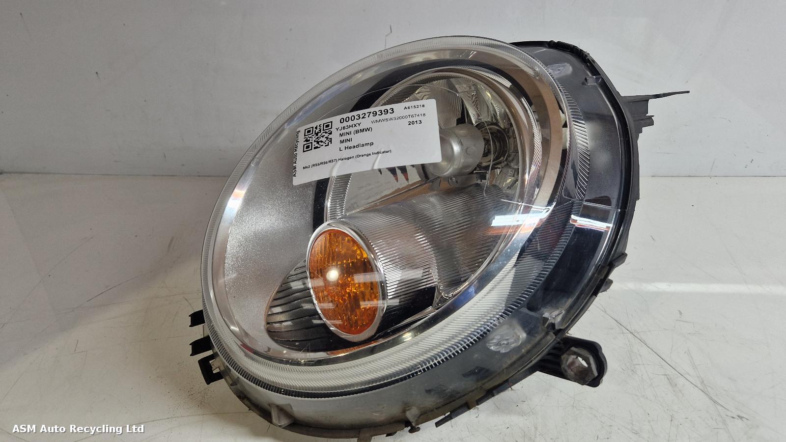 View Auto part L Headlamp Mini (bmw) Mini 2013